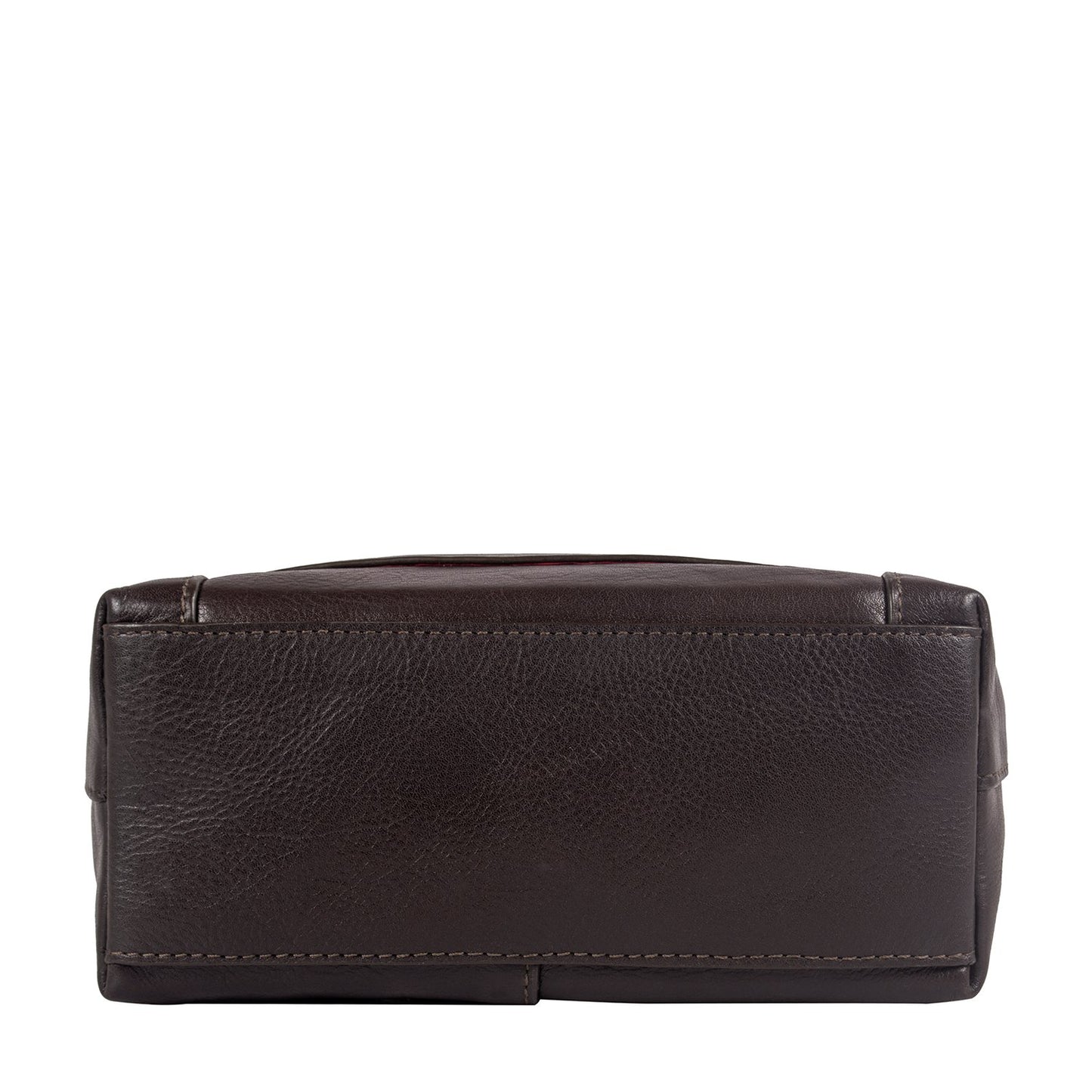 The Hidesign Sierra Small Leather Crossbody Bag is a black, leather bag with a front pocket, adjustable strap, and gold-tone hardware.