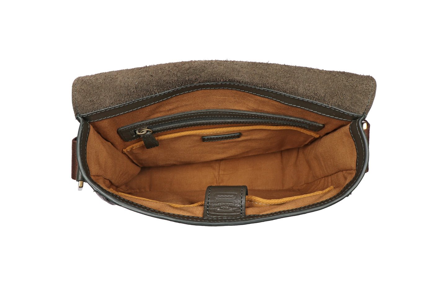 Hidesigns Aiden Genuine Leather Medium Crossbody is a dark brown shoulder bag featuring a wide strap and rectangular brass buckle.