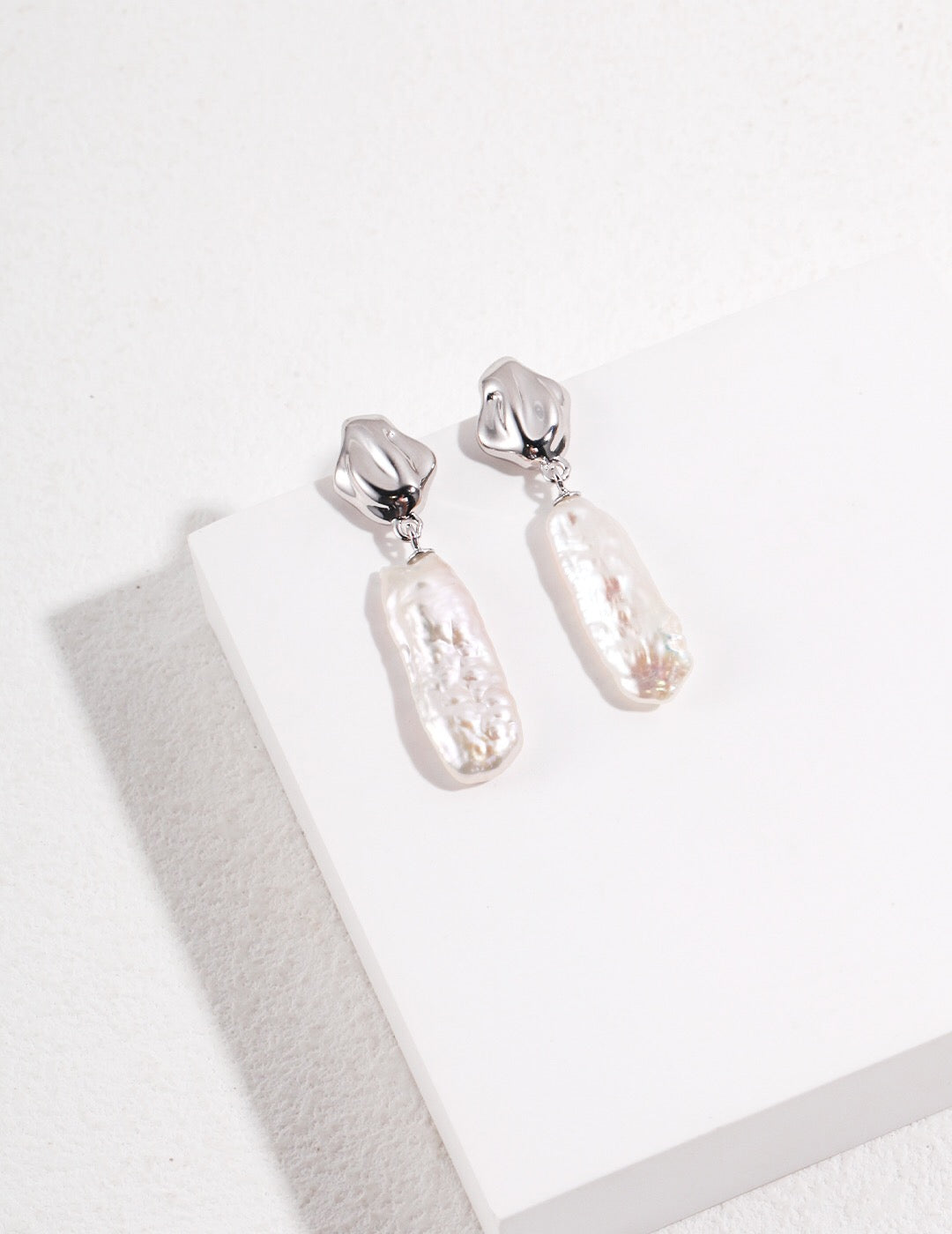 Baroque Pearl Drop Earrings