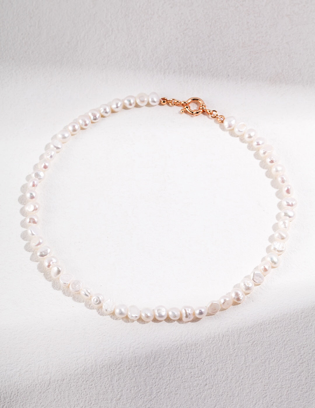 Classic Freshwater Nugget Pearl Necklace