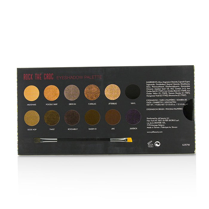 YBF BEAUTY - Rock the Croc Eyeshadow Palette